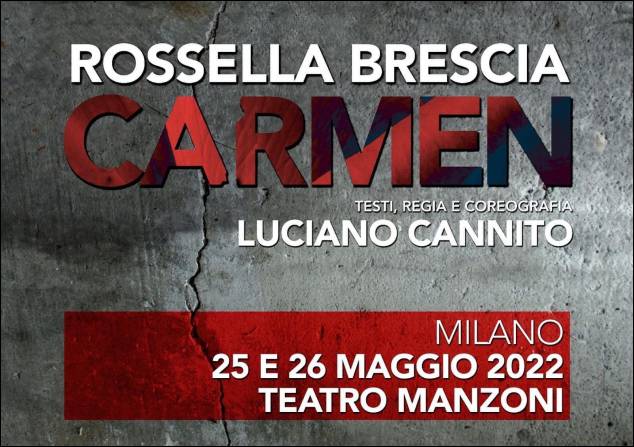 Foto: Carmen di Luciano Cannito con Rossella Brescia arriva a Milano al Teatro Manzoni