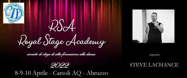 Royal stage academy 2022 - Abruzzo 