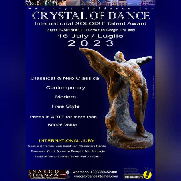 International Soloist Talent Award CRYSTAL of DANCE 