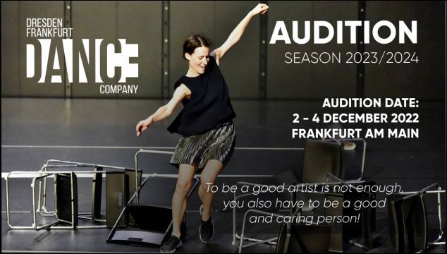 Audizione Dresden Frankfurt Dance Company