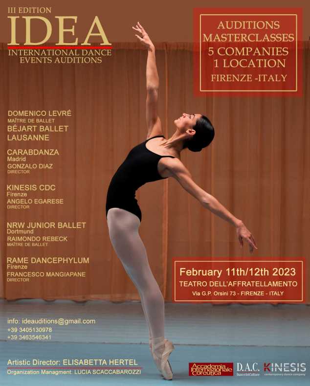 IDEA - International Dance Events Audition - III Edizione
