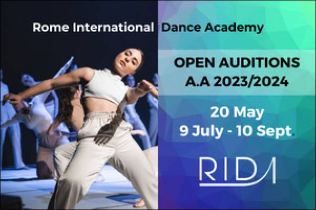 Audizione R.I.D.A. Programma Professionale Danza Contemporanea 