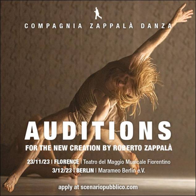 Audizione Compagnia Zappalà danza