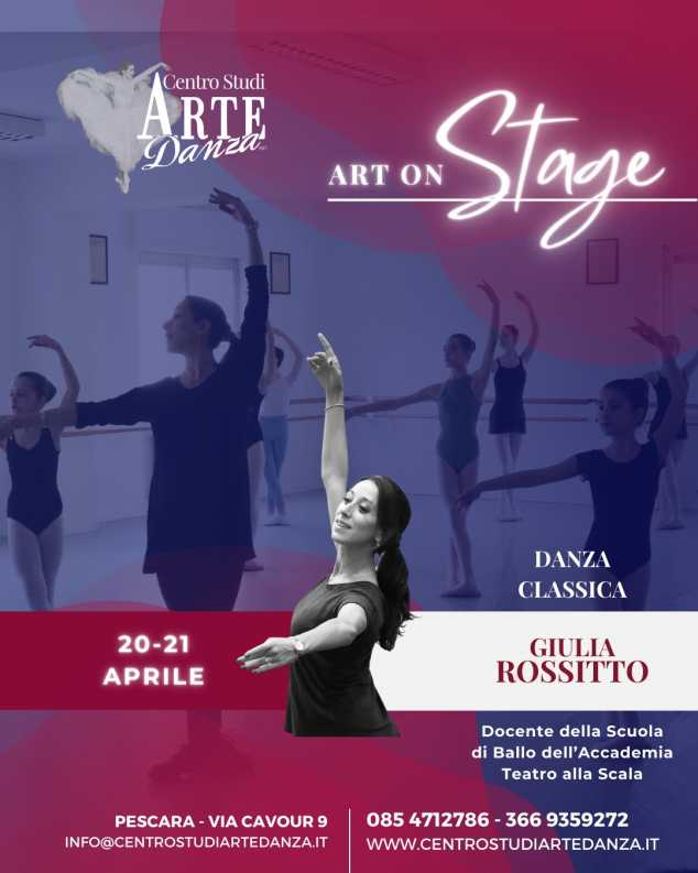Art on Stage - Stage di danza classica con Giulia Rossitto